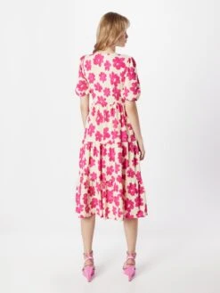 Monki Robes Midi Robe Femme Fuchsia 10 Monki Robes Midi Robe Femme Fuchsia -Monki 000bd96dbc9d4fd0df90aed6199d4abb