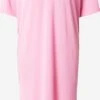 Monki Robes En Jersey Robe Femme Rose -Monki 0044d2be2bcab75530792f40c99b0a0e