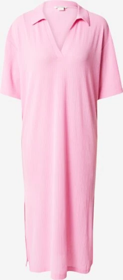 Monki Robes En Jersey Robe Femme Rose
