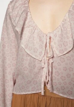 Monki Blouse - Pink -Monki 013c7211ef884b35a7eec0a632ce4560