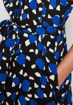 Monki Robe Chemise - Dark Blue/Multicoloured -Monki 023f4d78ced140c88722ce5a6fb8fee6
