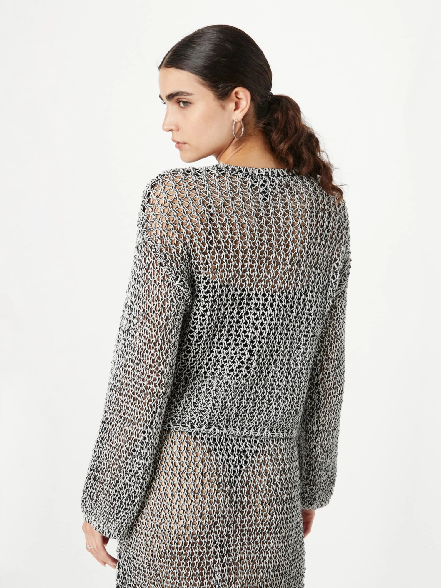 Monki Pulls Maille Fine Pull-over Femme Noir 6 Monki Pulls Maille Fine Pull-over Femme Noir – Image 4