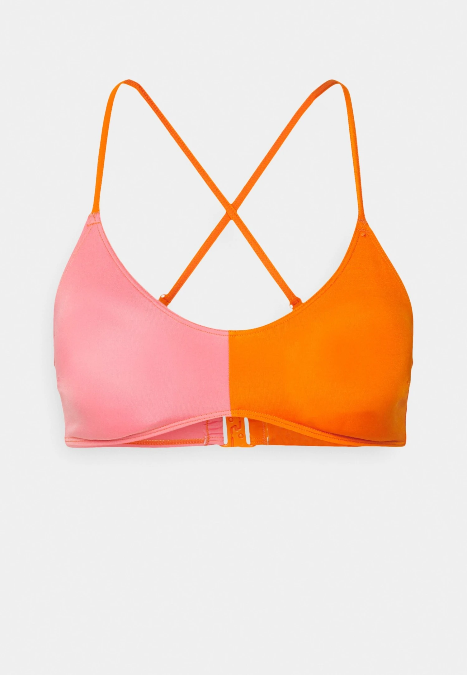 Monki Haut De Bikini - Orange Pink 8 Monki Haut De Bikini - Orange Pink – Image 6
