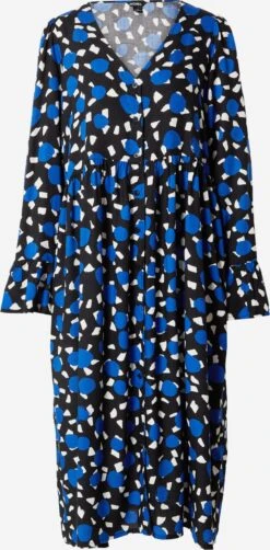 Monki Robes Fluides Robe-chemise Femme Bleu Roi