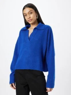 Monki Pulls Basiques Pull-over Femme Bleu Cobalt 9 Monki Pulls Basiques Pull-over Femme Bleu Cobalt -Monki 07afa72ffe9af58ef295f50ba8b9e449