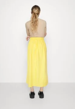 Monki Jupe Trapèze - Yellow -Monki 08dc7278dab64a30b8320b349f6fabe1
