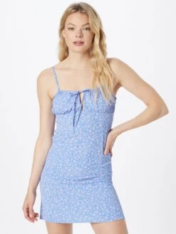 Monki Robes Dété Robe D’été Femme Bleu Ciel -Monki 092af23fa3d2c0276d29556e829ff957