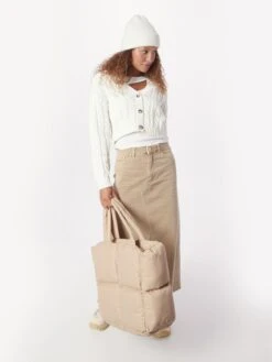 Monki Gilets Cardigan Femme Blanc -Monki 0a65883183b7e3de296f4316cb57b76d