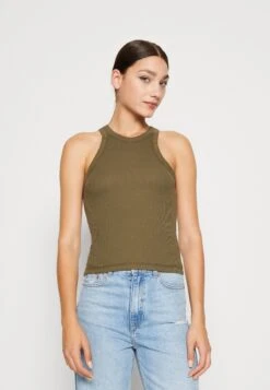 Monki Débardeur - White Light/Black And Green Khaki 12 Monki Débardeur - White Light/Black And Green Khaki -Monki 0ab29bc695af4bb18a750db2800b6d33