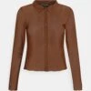 Monki Chemisier - Sold Brown -Monki 0b4f685349e647b09aae90158cc5c83d