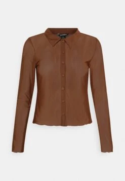 Monki Chemisier - Sold Brown