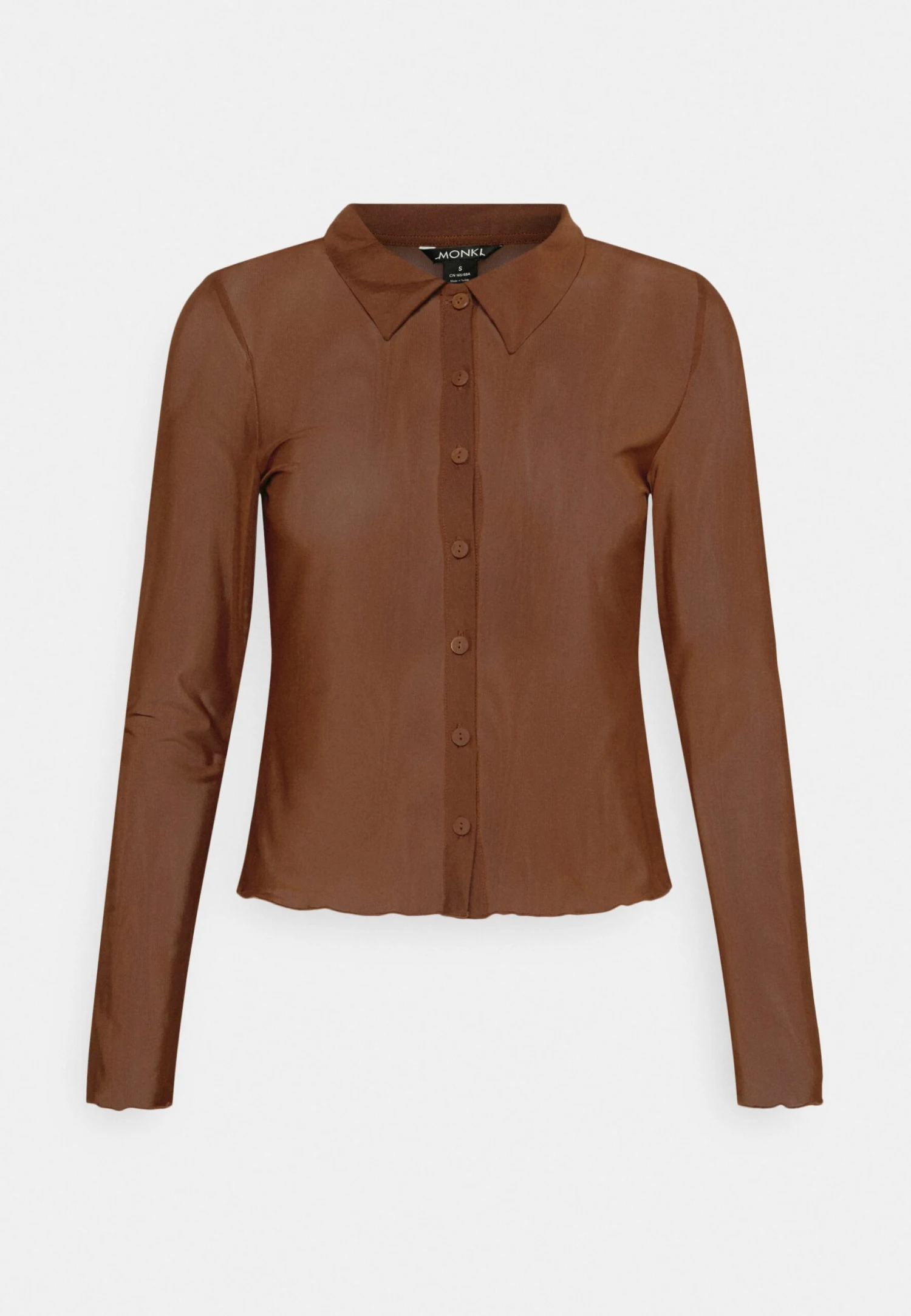 Monki Chemisier - Sold Brown 3 Monki Chemisier - Sold Brown