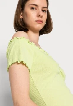 Monki T-Shirt Imprimé - Lime Green -Monki 0cc1c2bbcc9a4ab482231a77035d06b9