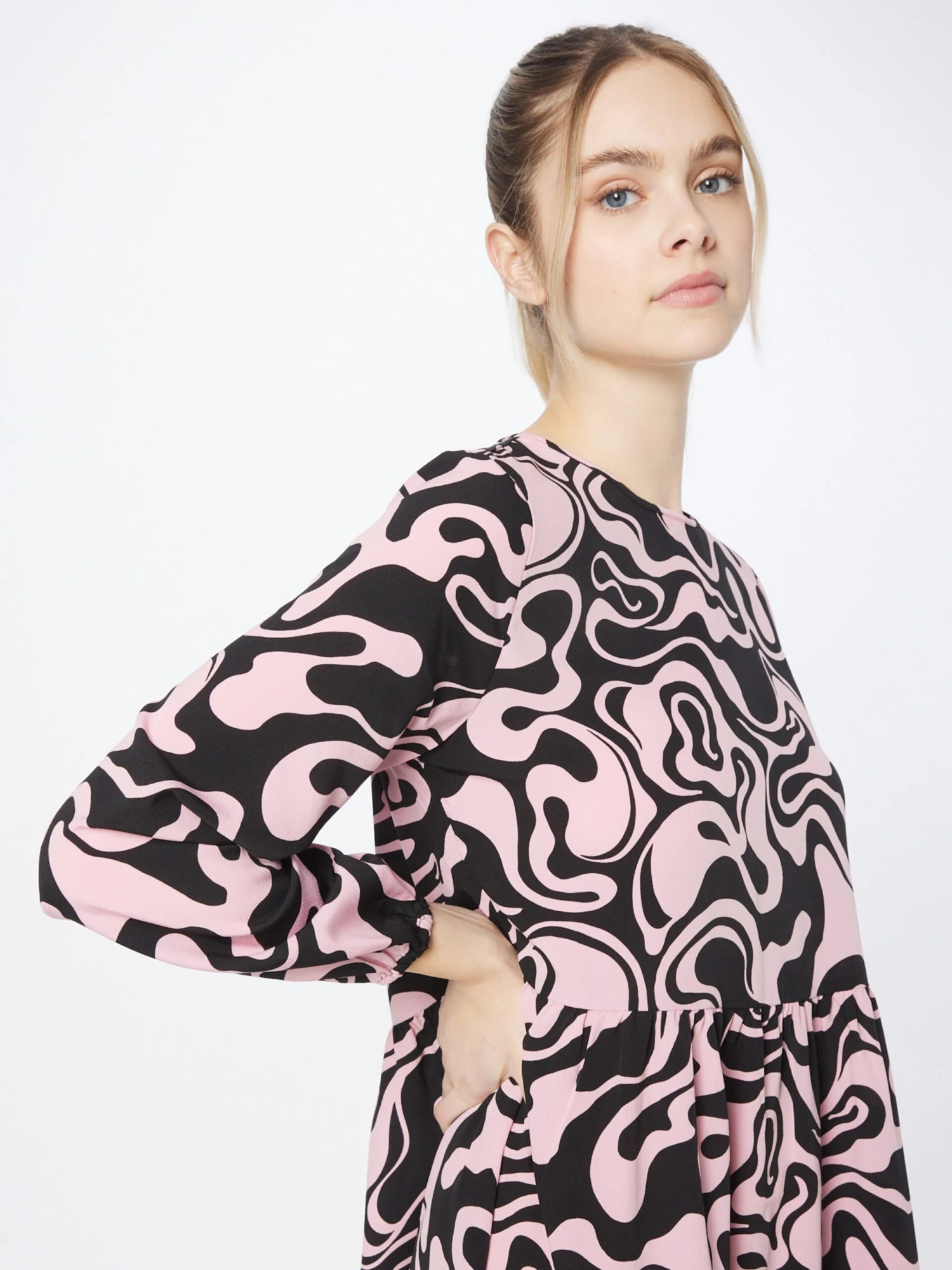 Monki Mini-robes Robe Femme Rose Ancienne 4 Monki Mini-robes Robe Femme Rose Ancienne – Image 2