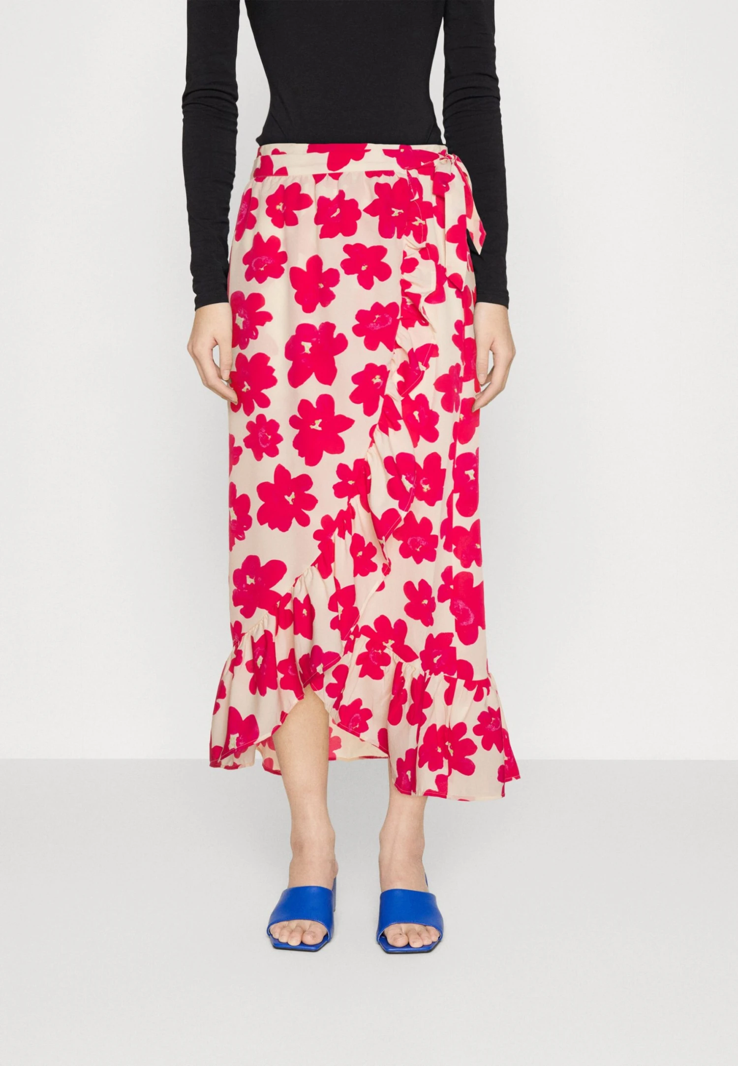 Monki Jupe Longue - Pink 3 Monki Jupe Longue - Pink