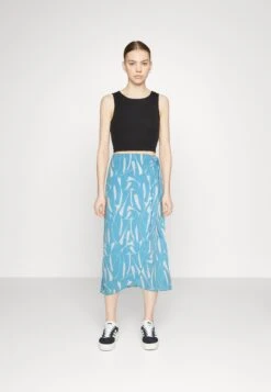 Monki Jupe Portefeuille - Blue/Multi-Coloured 9 Monki Jupe Portefeuille - Blue/Multi-Coloured -Monki 0eb87418eac94105b4df08d6ccd504c4