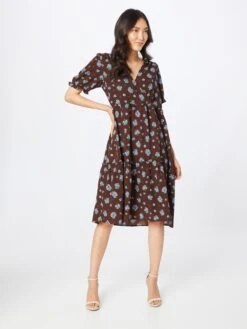 Monki Robes Dété Robe D’été Femme Brun Foncé 8 Monki Robes Dété Robe D’été Femme Brun Foncé -Monki 0ef6dadb438e2103bc49f8d28fae4d05