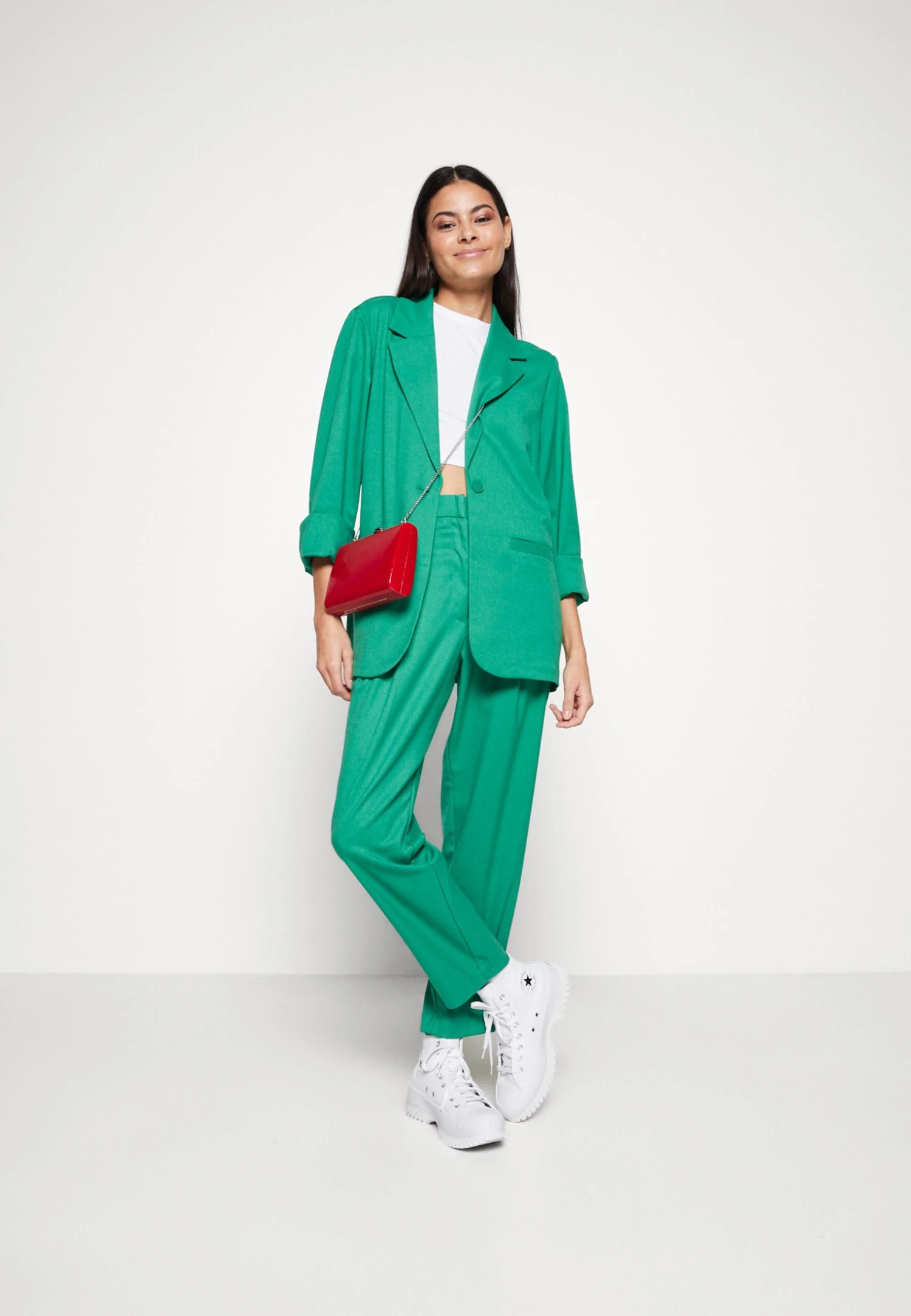 Monki Blazer - Green 4 Monki Blazer - Green – Image 2