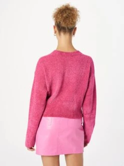 Monki Pulls Maille Fine Pull-over Femme Rose -Monki 0fd06d367c2be07049d18955d3a0f43f