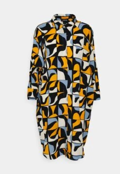 Monki Robe Chemise - Blue/Orange 12 Monki Robe Chemise - Blue/Orange -Monki 1057d1e59799452293c4f4077f16b4ae