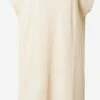 Monki Robes Robes En Maille Femme Beige