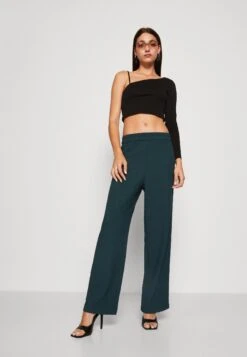 Monki Pantalon Classique - Green -Monki 1321385e43e1430ea61dff6034186cbf