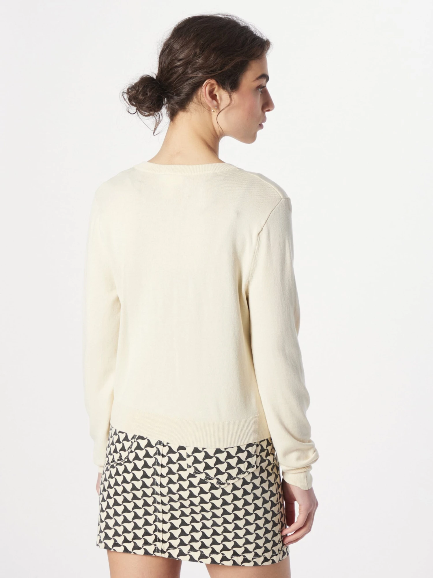 Monki Gilets Cardigan Femme Beige 6 Monki Gilets Cardigan Femme Beige – Image 4