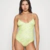 Monki Maillot De Bain - Green Light -Monki 17984e6efe534f9eb6e16a7841ffe182