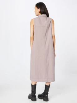 Monki Robes Fluides Robe-chemise Femme Mauve -Monki 17a8dad52f61562c504f8e46c5ed652c
