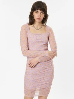 Monki Mini-robes Robe Femme Violet Pastel -Monki 17a93c7bb2dcb64ee51ceb94fd885d61