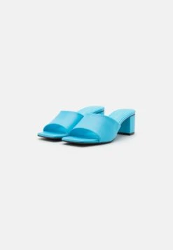 Monki Mules À Talons - Turquoise Bright -Monki 17b691aab87648998276dcb369172e84