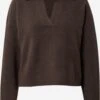 Monki Pulls Basiques Pull-over Femme Brun Foncé 2 Monki Pulls Basiques Pull-over Femme Brun Foncé -Monki 17fd1e38878a2c1d329a2eddfaa80450