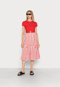 Monki Jupe Trapèze - Big Gingham -Monki 1a614d91ab054377bea257b5daee33e9