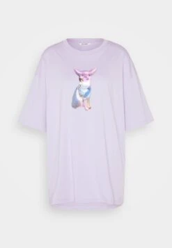 Monki T-Shirt Basique - Lilac -Monki 1a6d13d007a84c84b0ae0b444742123f