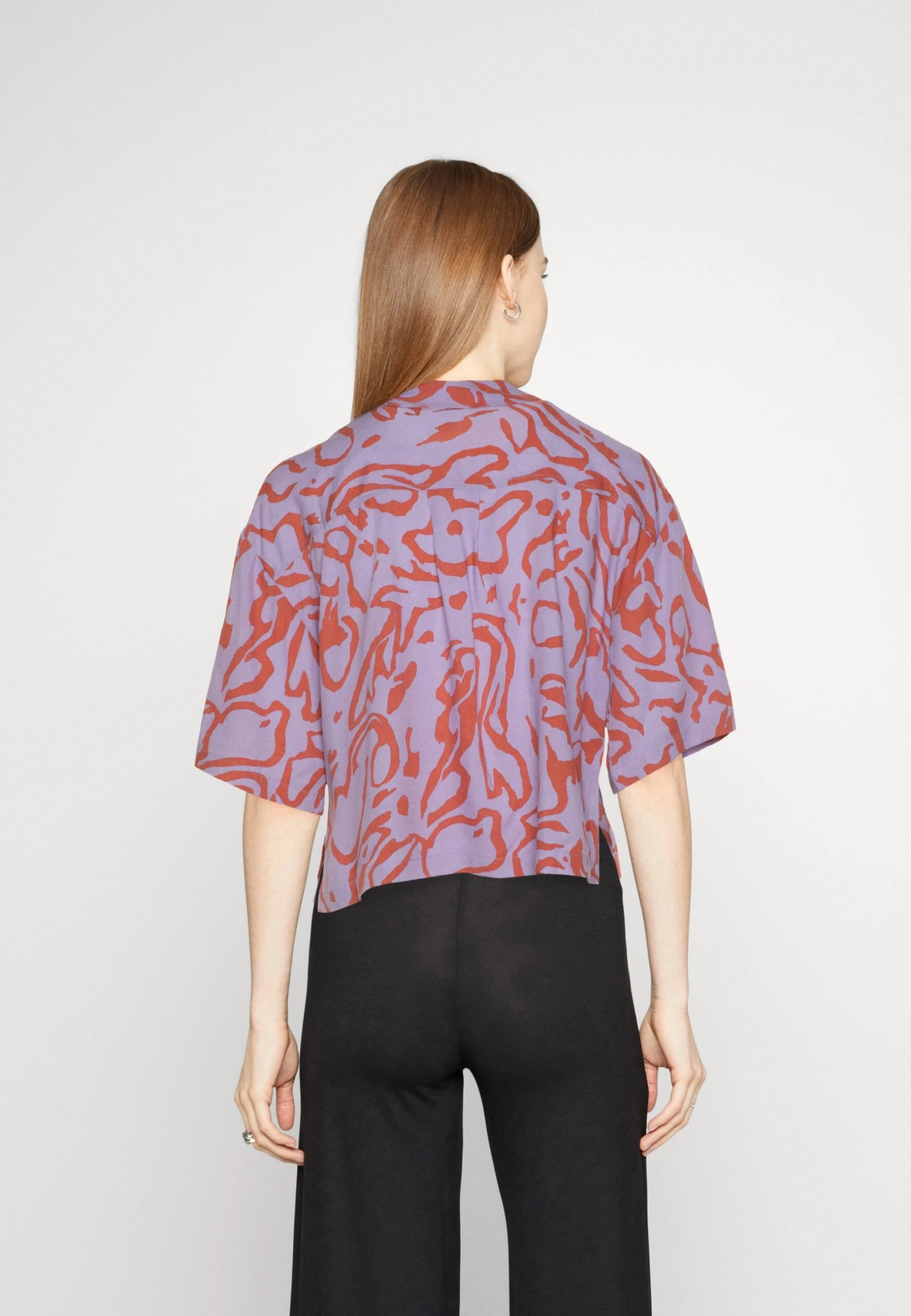 Monki Chemisier - Lilac/Purple Light 5 Monki Chemisier - Lilac/Purple Light – Image 3