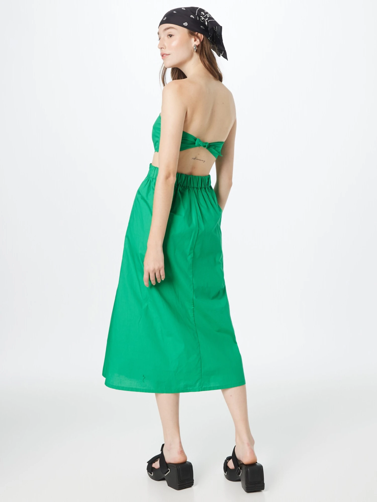 Monki Robes Dété Robe D’été Femme Vert Gazon 6 Monki Robes Dété Robe D’été Femme Vert Gazon – Image 4