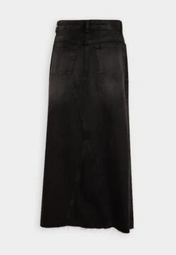 Monki Jupe En Jean - Black -Monki 1de583c8ba3b4c49994deecd0fff210e