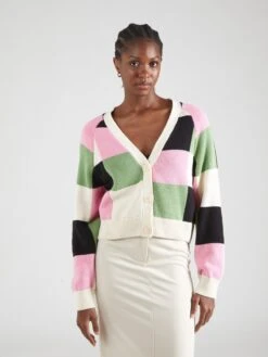 Monki Gilets Cardigan Femme Mélange De Couleurs -Monki 207bc88c3fa56bae60d8fe0e475813f8