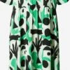 Monki Robes Fluides Robe-chemise Femme Vert / Vert Pastel