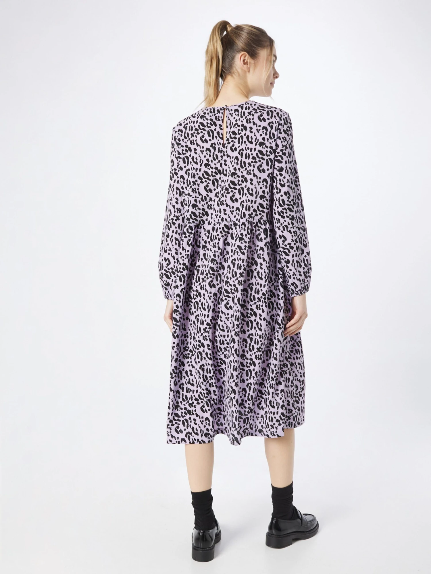 Monki Robes Midi Robe Femme Lilas 6 Monki Robes Midi Robe Femme Lilas – Image 4