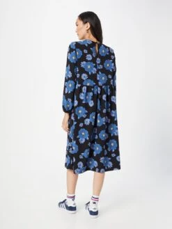 Monki Robes Midi Robe Femme Bleu / Bleu Clair -Monki 23e47805ff43592fdc6050ff5acbec78