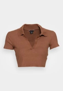 Monki T-Shirt Basique - Brown 10 Monki T-Shirt Basique - Brown -Monki 25581e7b7c9141b2b2b261a487c06cc3