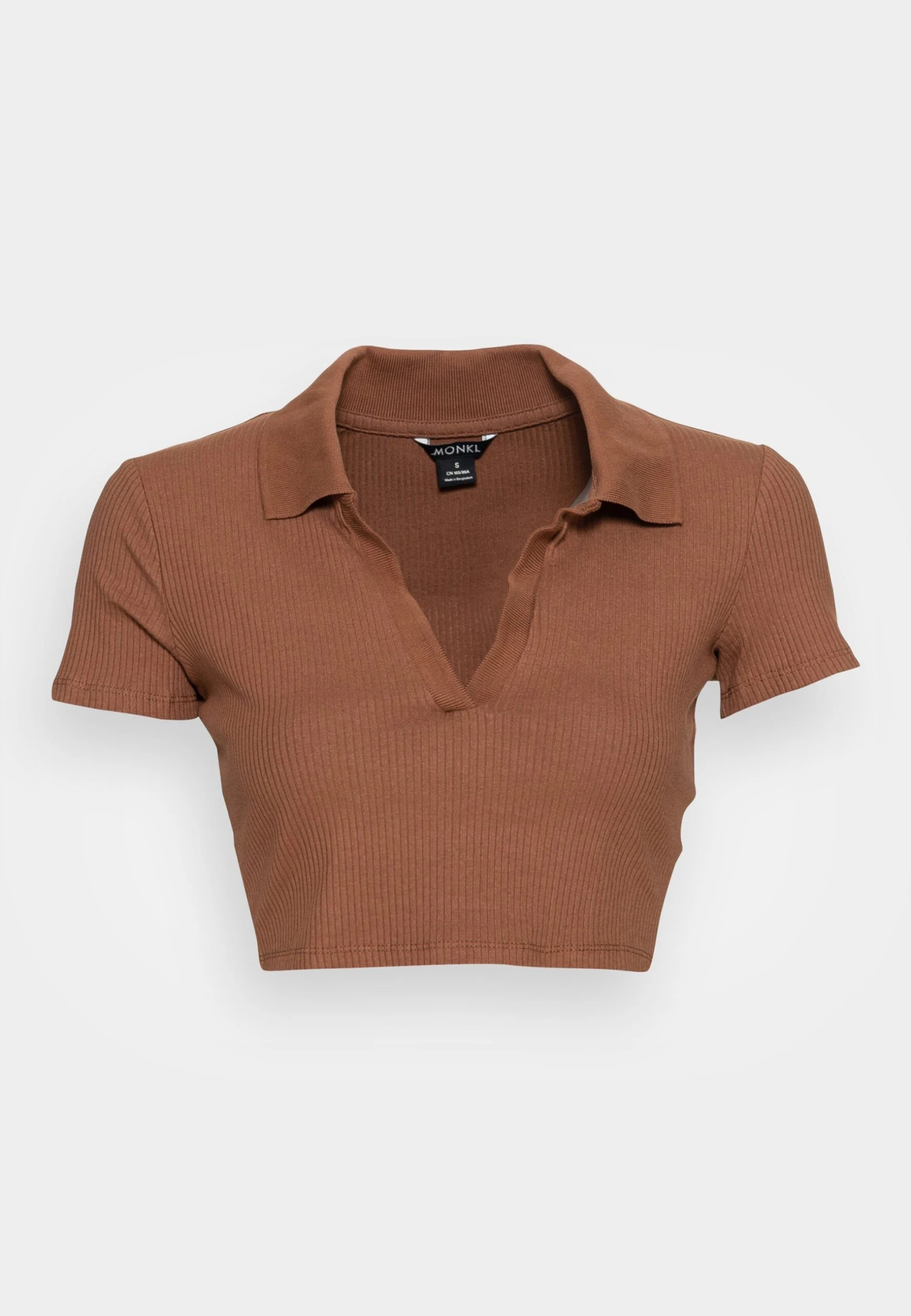 Monki T-Shirt Basique - Brown 6 Monki T-Shirt Basique - Brown – Image 4