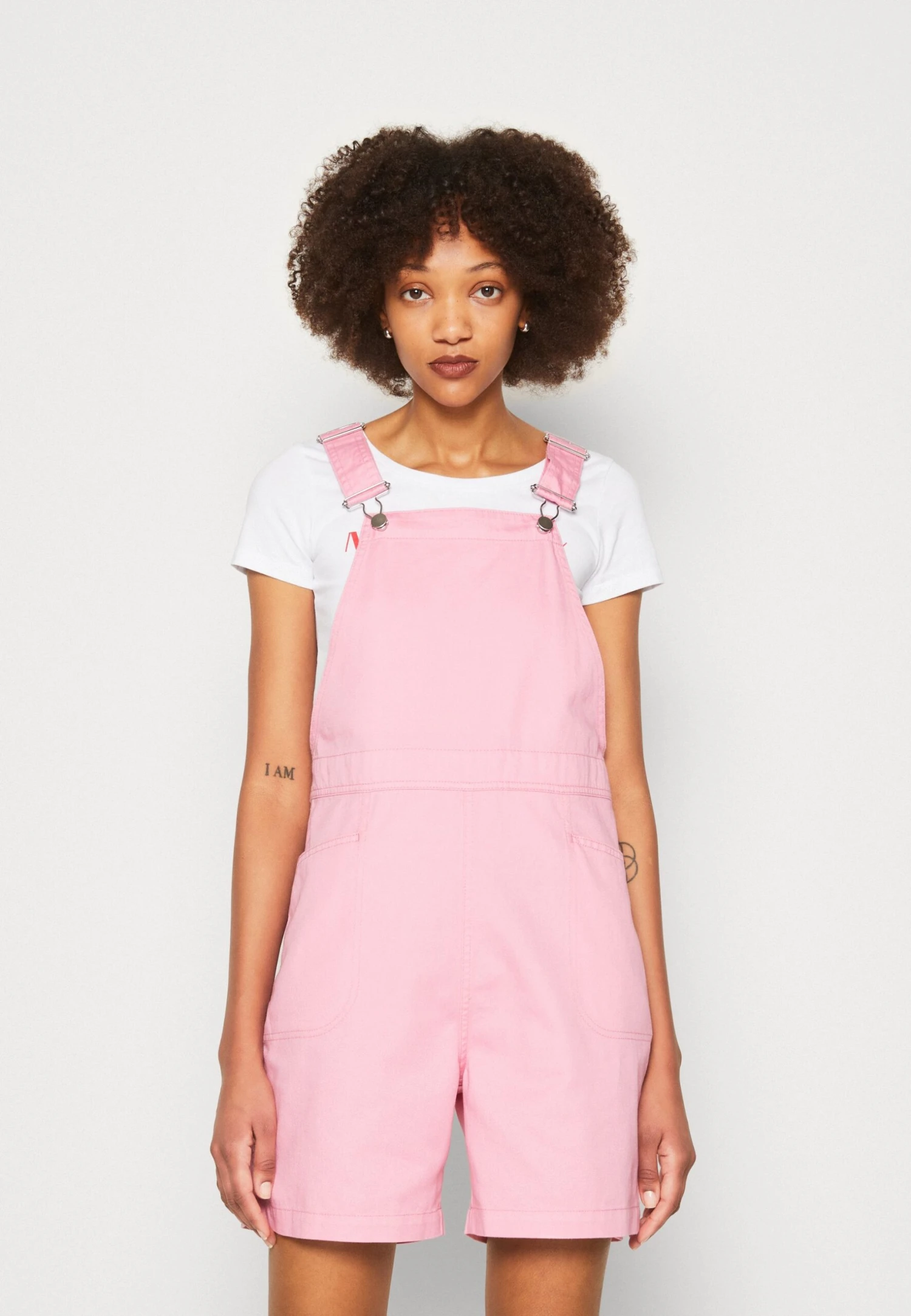 Monki Salopette - Pink 3 Monki Salopette - Pink