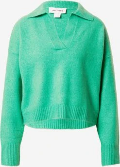 Monki Pulls Basiques Pull-over Femme Vert