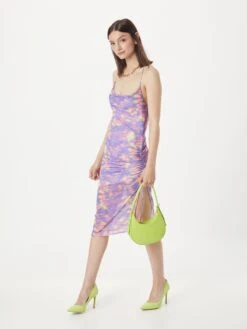 Monki Robes Midi Robe Femme Violet -Monki 2ddcd6f560719f13f50d8e18ebbccd23