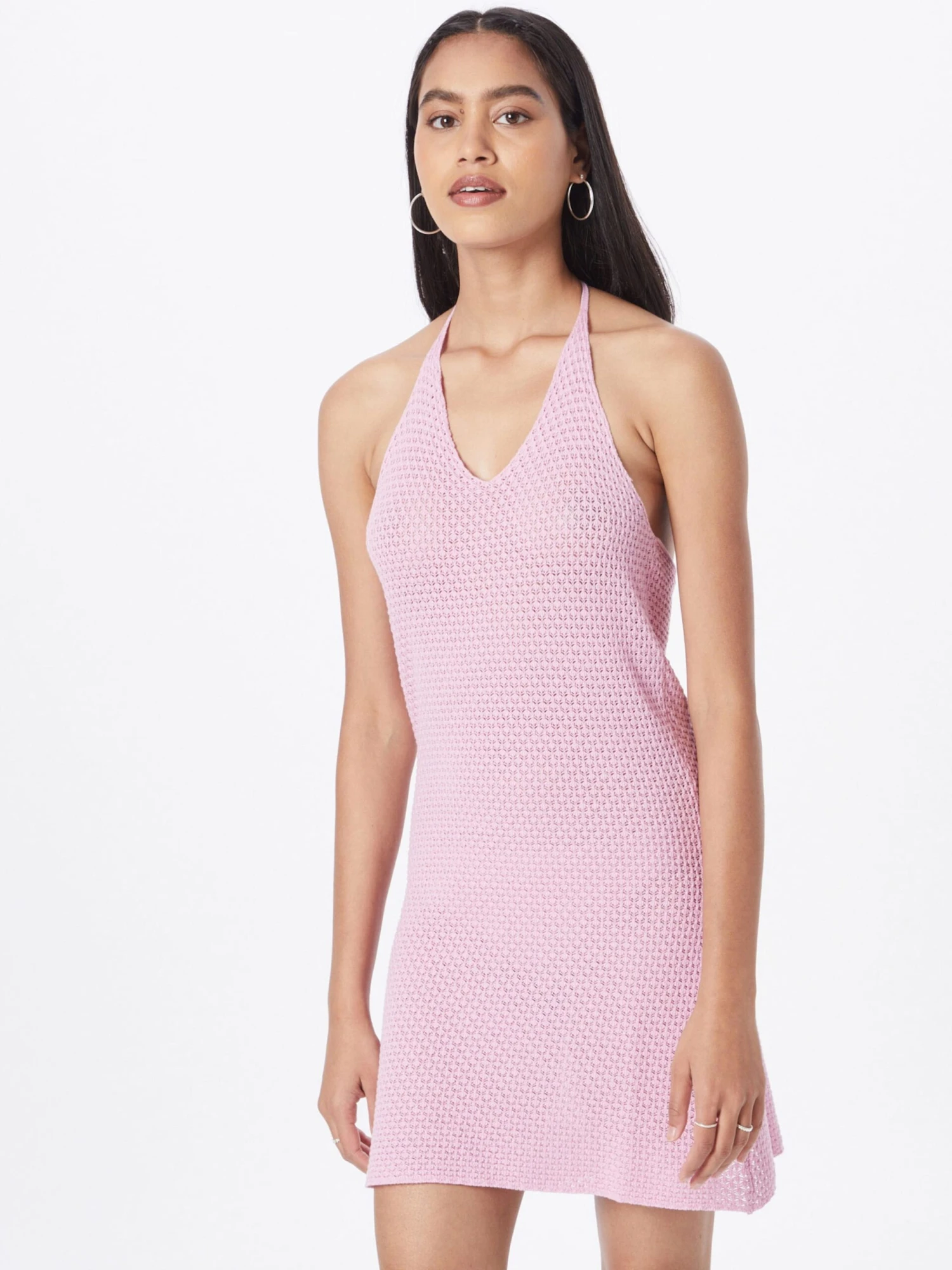 Monki Robes Robes En Maille Femme Rose 5 Monki Robes Robes En Maille Femme Rose – Image 3