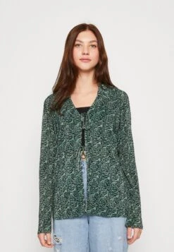 Monki Blouse - Green Medium