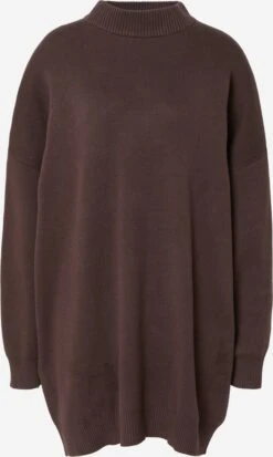 Monki Robes Robes En Maille Femme Chocolat