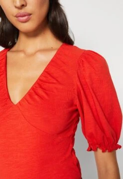 Monki T-Shirt Imprimé - Bright Red -Monki 30a3e6ab60b2440b908c1f97cba1635e